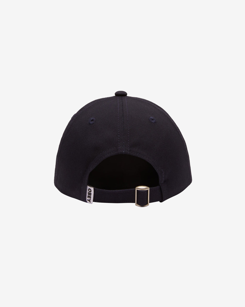 OBEY CITY PEOPLE TWILL 6 PANEL NAVY MULTI