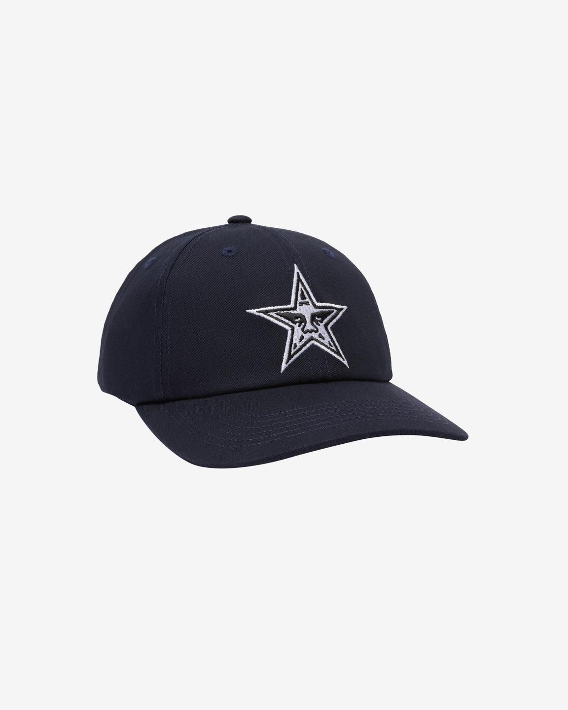 OBEY STAR 6 PANEL VELCRO BACK ACADEMY NAVY