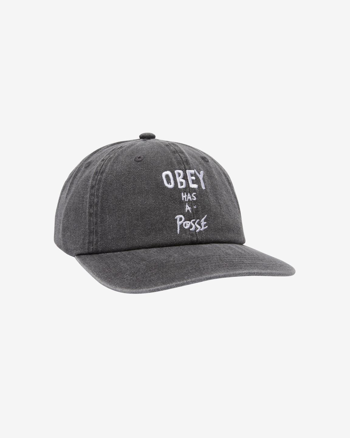 PIGMENT POSSE 6 PANEL SNAPBACK BLACK