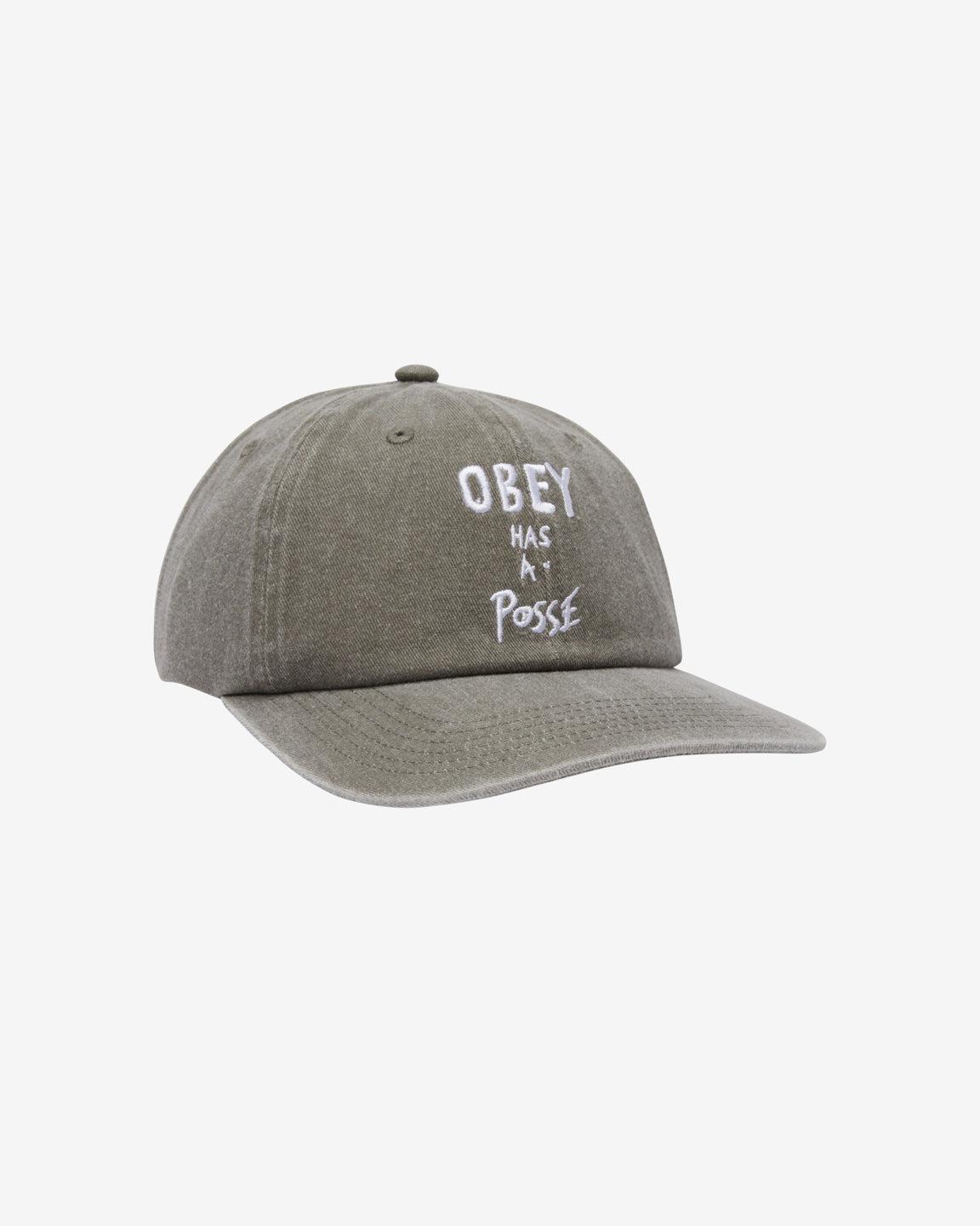 PIGMENT POSSE 6 PANEL SNAPBACK OLIVE