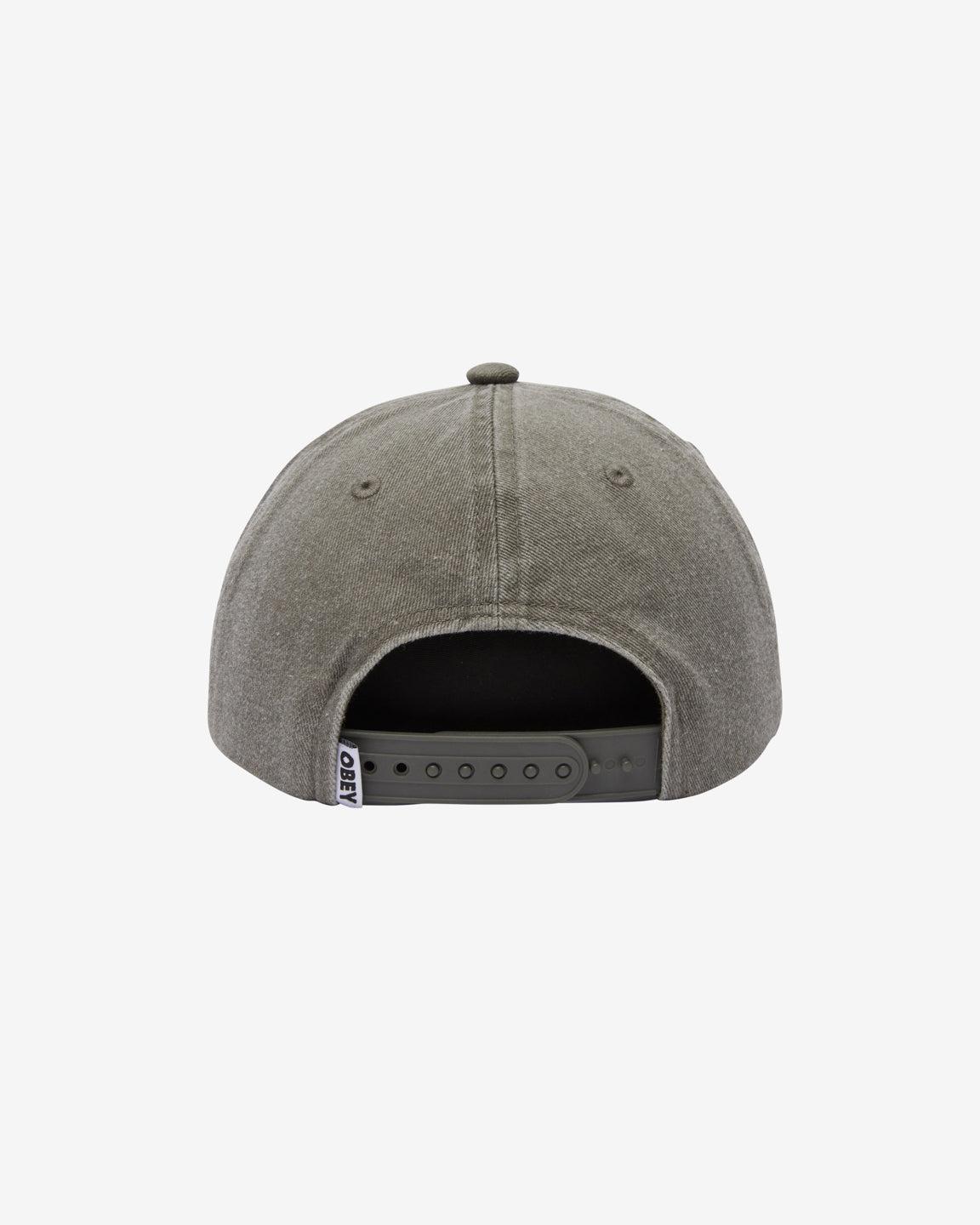 PIGMENT POSSE 6 PANEL SNAPBACK OLIVE