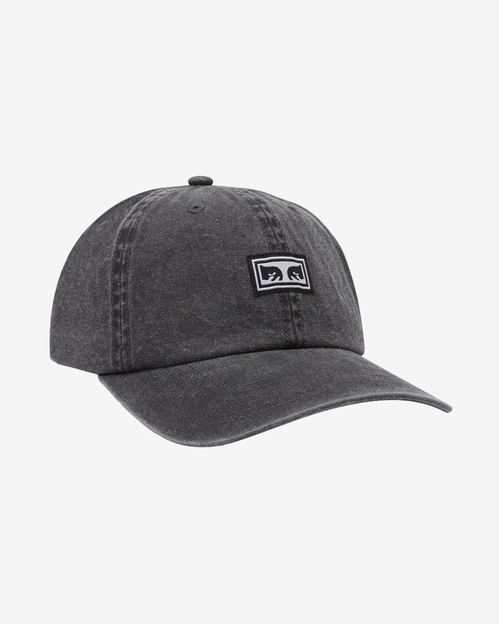 ICON EYES PIGMENT 6 PANEL VELCRO BACK BLACK