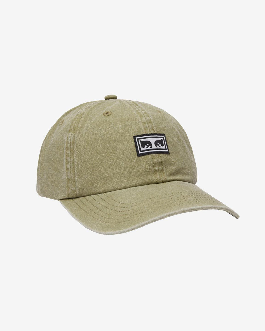 ICON EYES PIGMENT 6 PANEL VELCRO BACK KHAKI