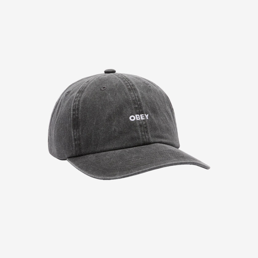 PIGMENT BOLD 6 PANEL STRAPBACK PIGMENT BLACK