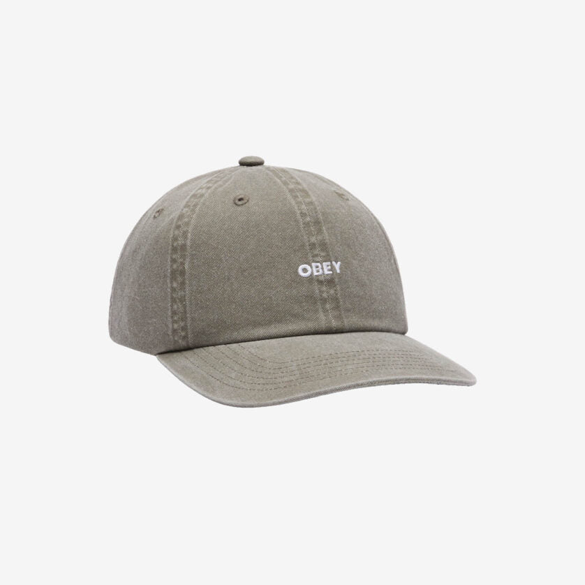 PIGMENT BOLD 6 PANEL STRAPBACK PIGMENT OLIVE