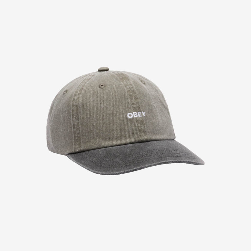 PIGMENT BOLD 6 PANEL STRAPBACK PIGMENT OLIVE MULTI