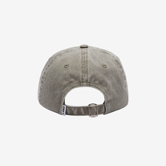 PIGMENT BOLD 6 PANEL STRAPBACK PIGMENT OLIVE MULTI