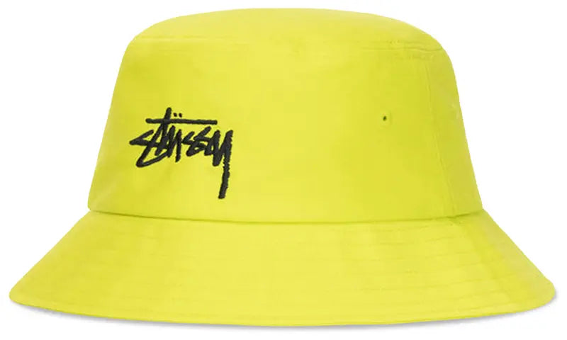 Big Stock Bucket Hat Lime