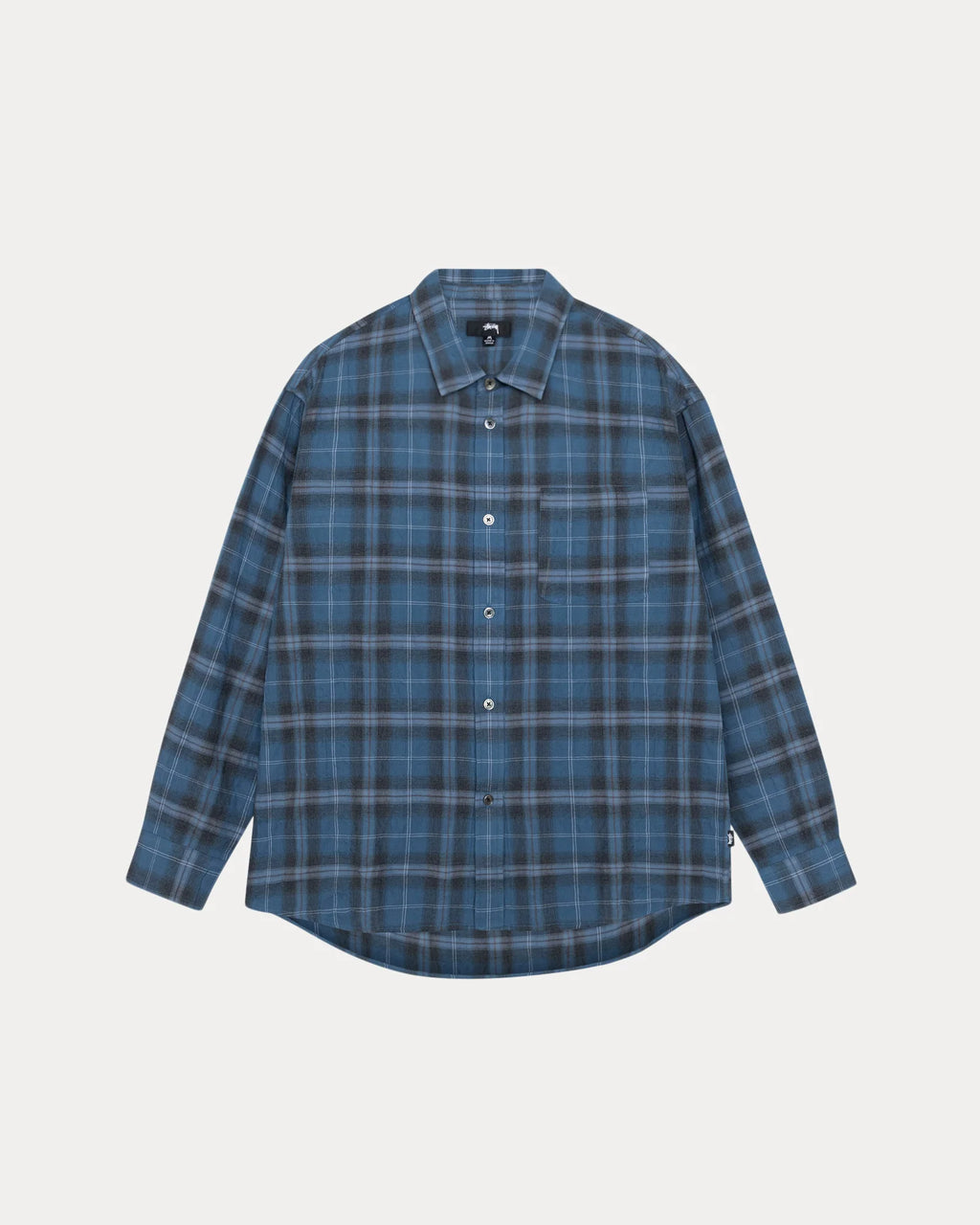 BEACH PLAID SHIRT BLUE