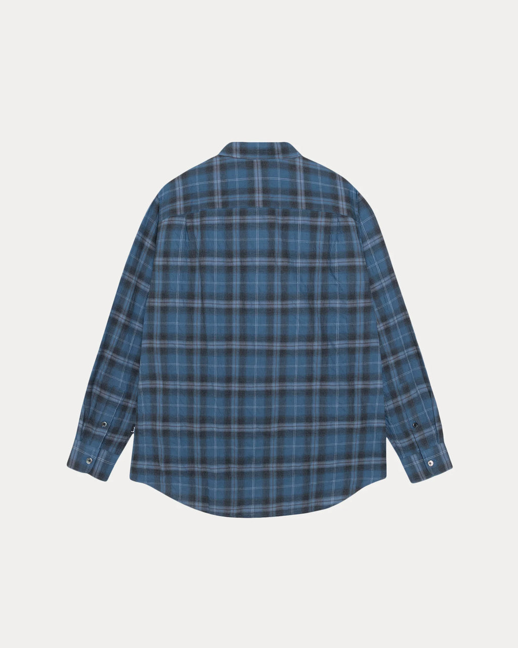 BEACH PLAID SHIRT BLUE