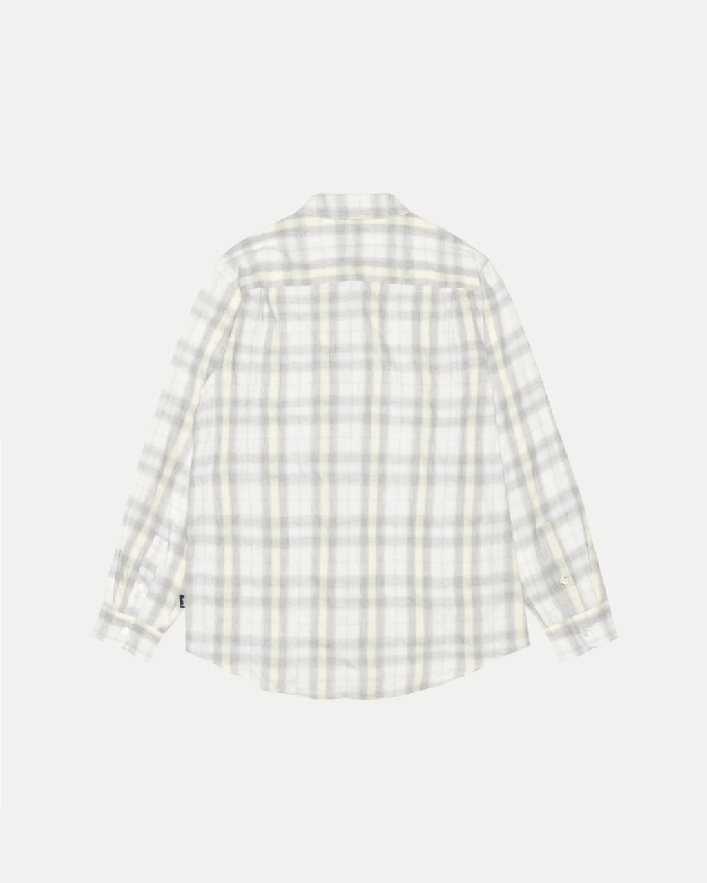 BEACH PLAID SHIRT OFF WHITE