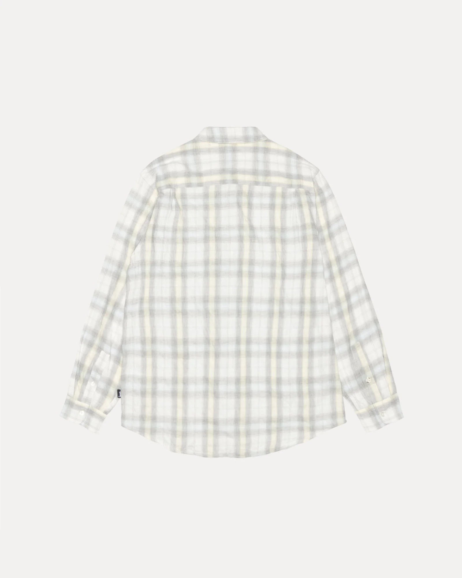 BEACH PLAID SHIRT OFF WHITE