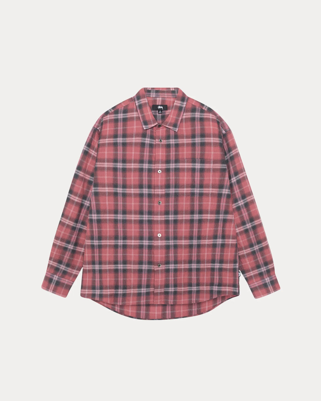 BEACH PLAID SHIRT RED