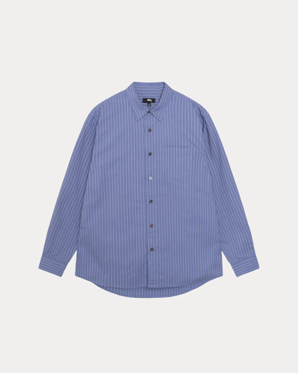 OXFORD LS SHIRT BLUE STRIPE