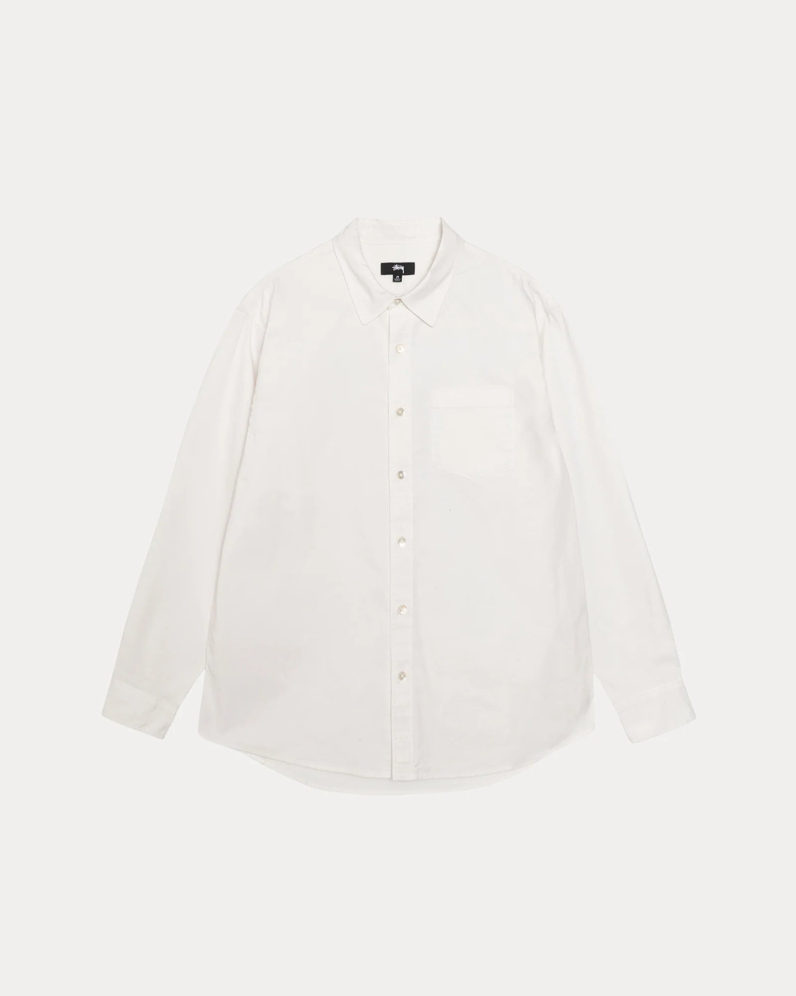 OXFORD LS SHIRT WHITE