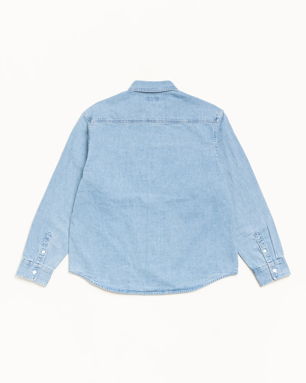 WORK DENIM SHIRT, LIGHT DENIM