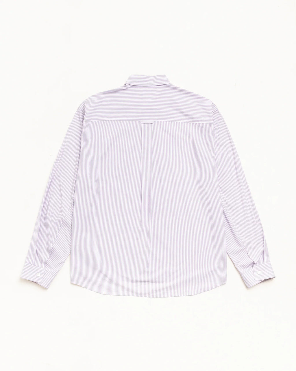 STANDARD LS SHIRT PURPLE STRIPE