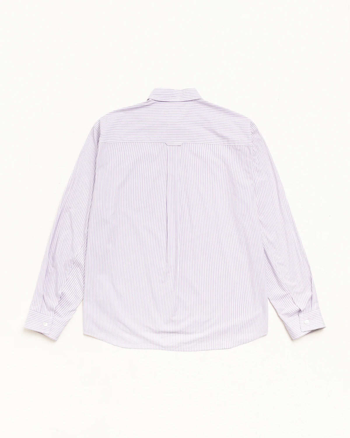 STANDARD LS SHIRT PURPLE STRIPE