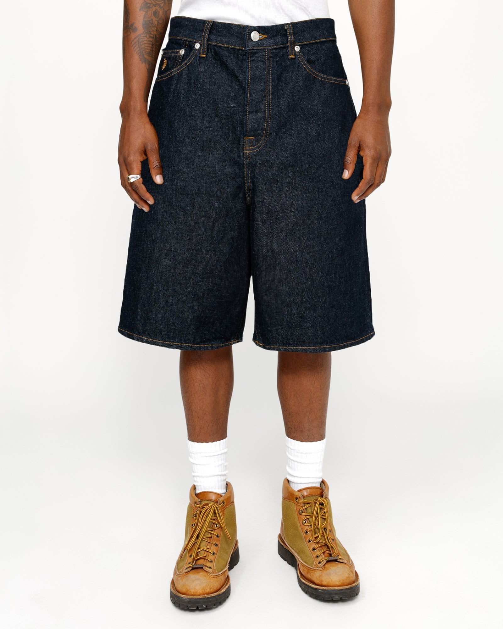 BIG OL SHORTS DENIM RINSED INDIGO