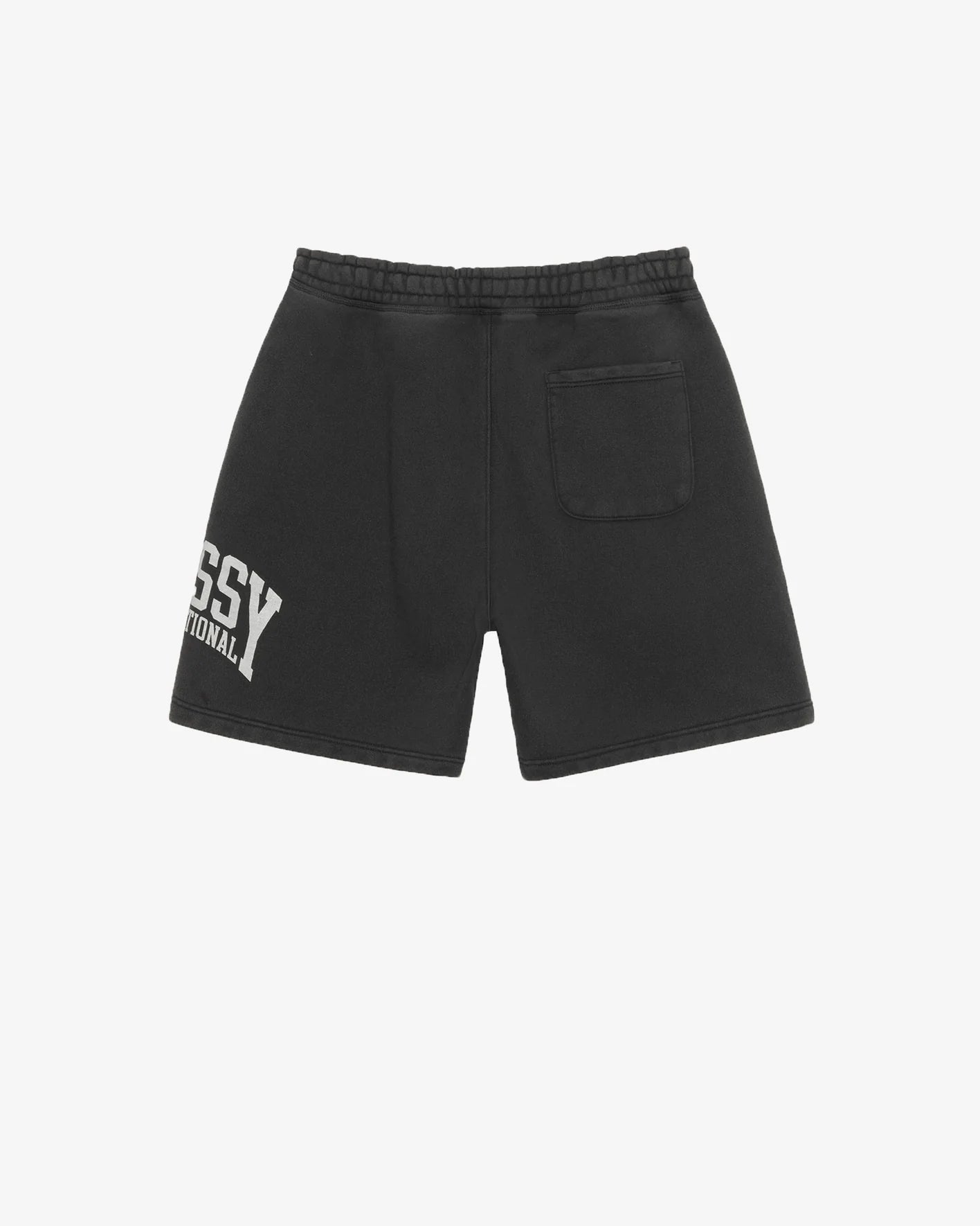 STUSSY INTL SHORT WASHED BLACK