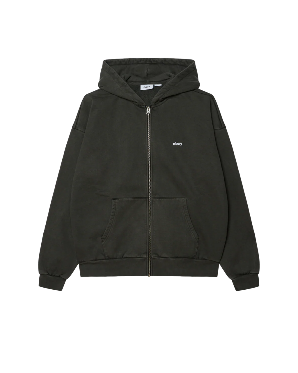 LOWERCASE PIGMENT ZIP HOOD PBA