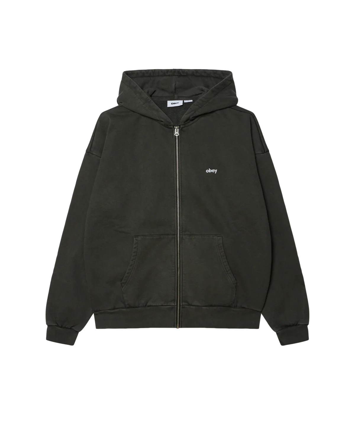 LOWERCASE PIGMENT ZIP HOOD PBA