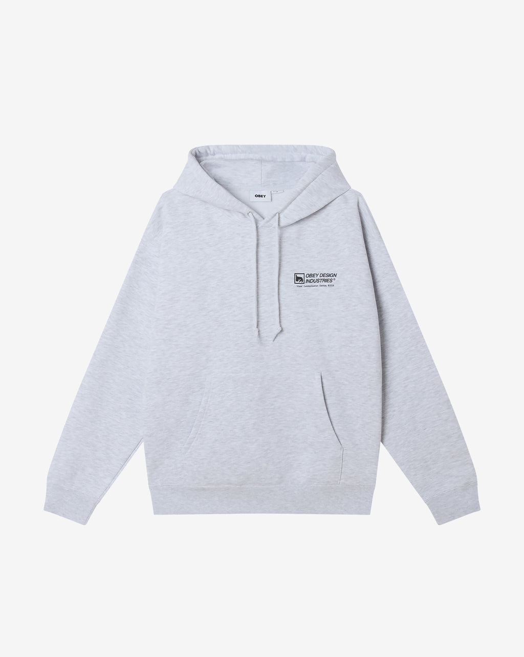 OBEY DESIGN INDUSTRIES HOOD ASH GREY