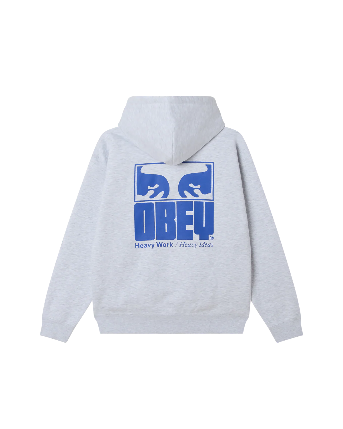 OBEY HEAVY IDEAS HOOD ASH GREY