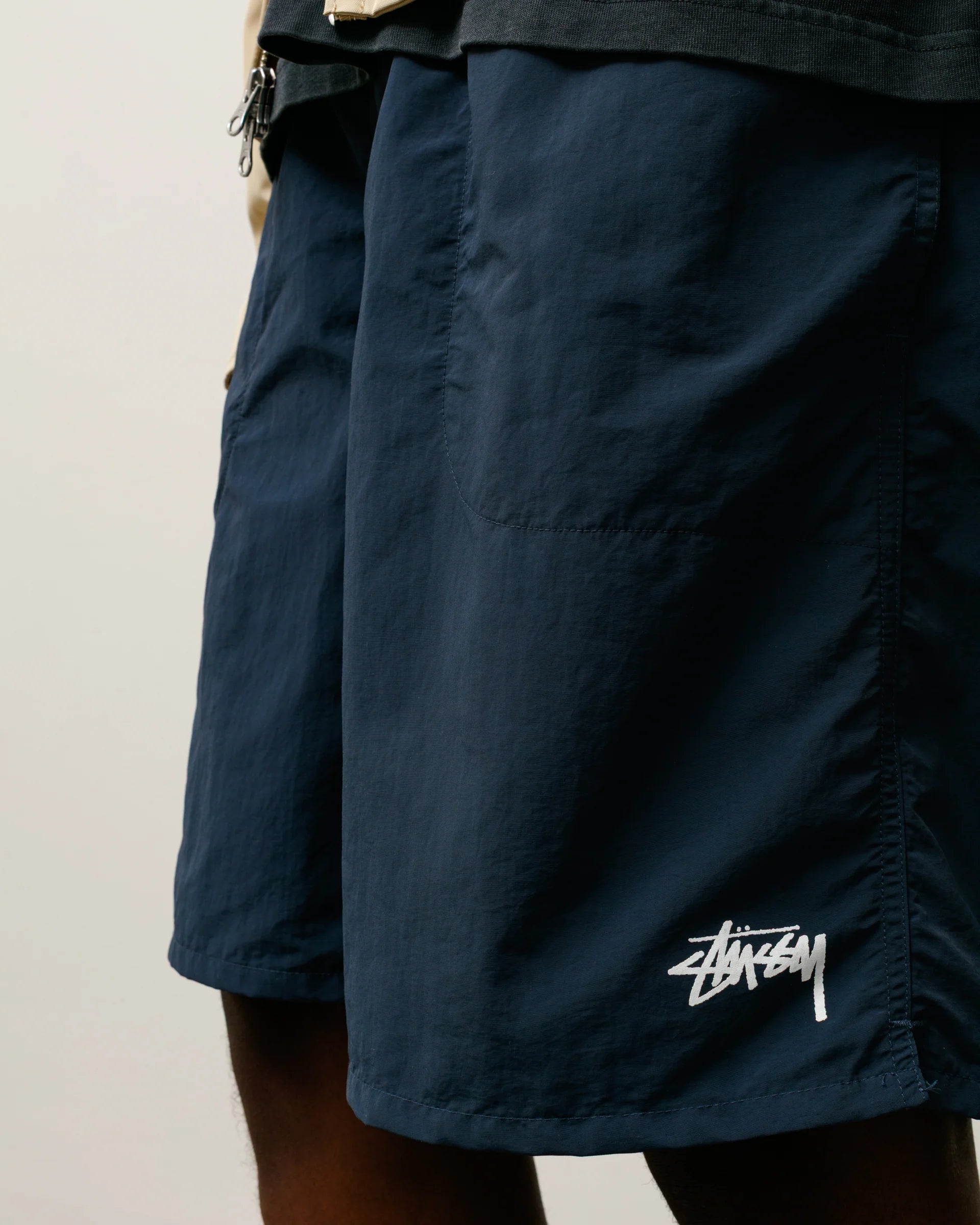 WATER SHORT STOCK NAVY