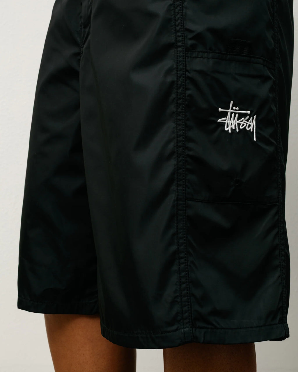 PANELED BOARD SHORT BLACK