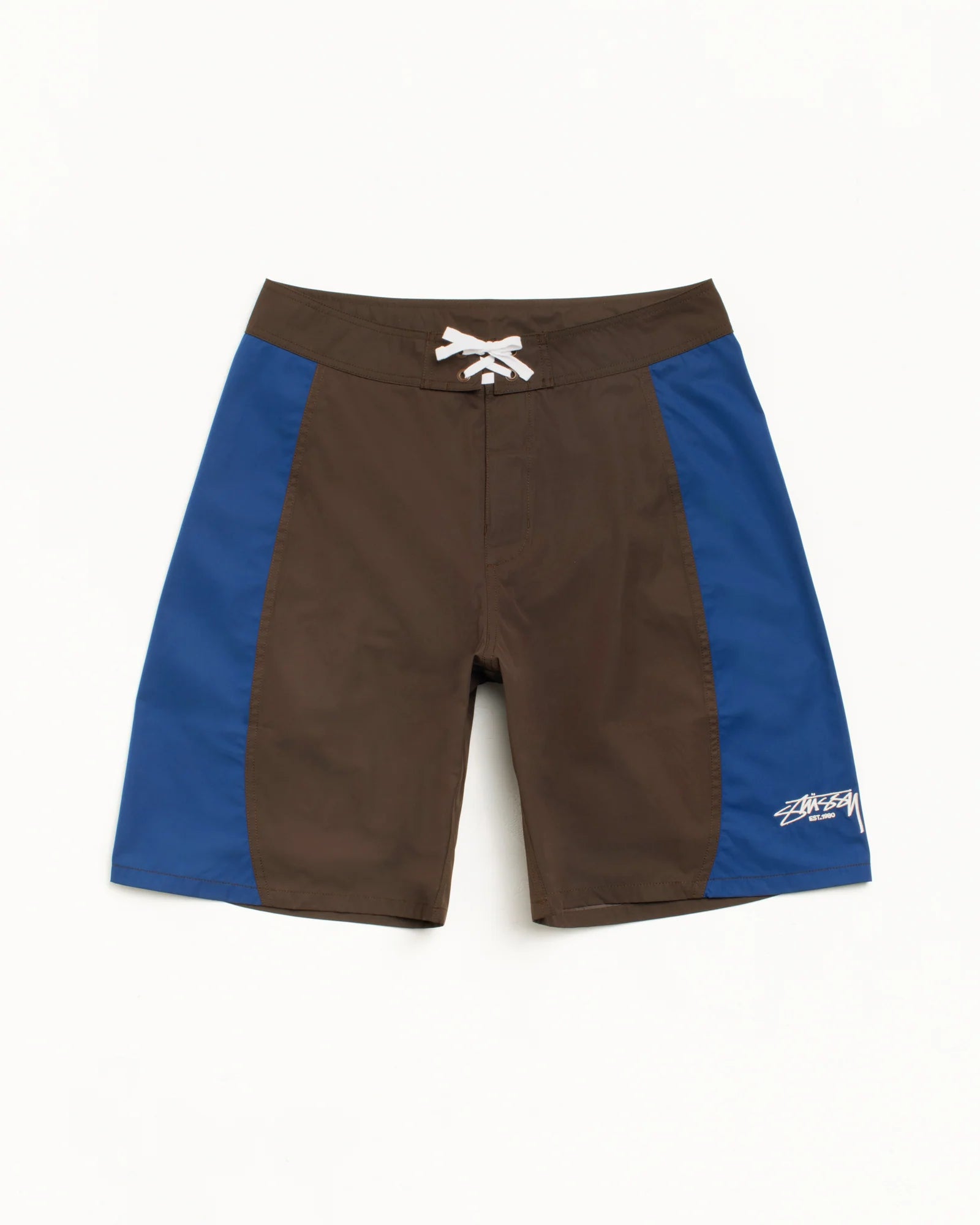 CURVED PANEL BOARD SHORT BROWN