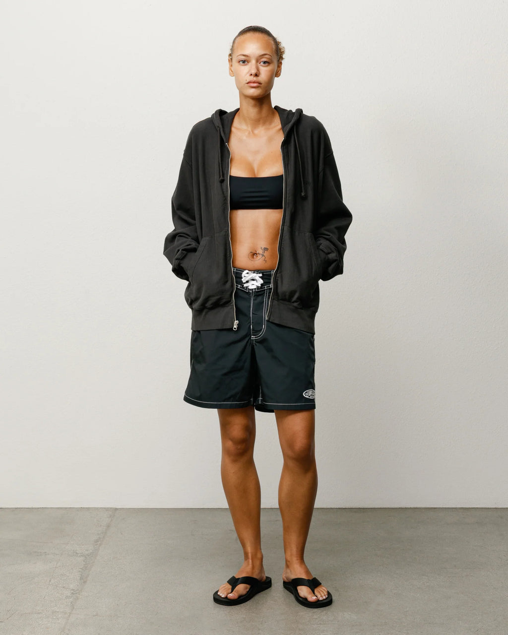COASTAL BOARD SHORT BLACK