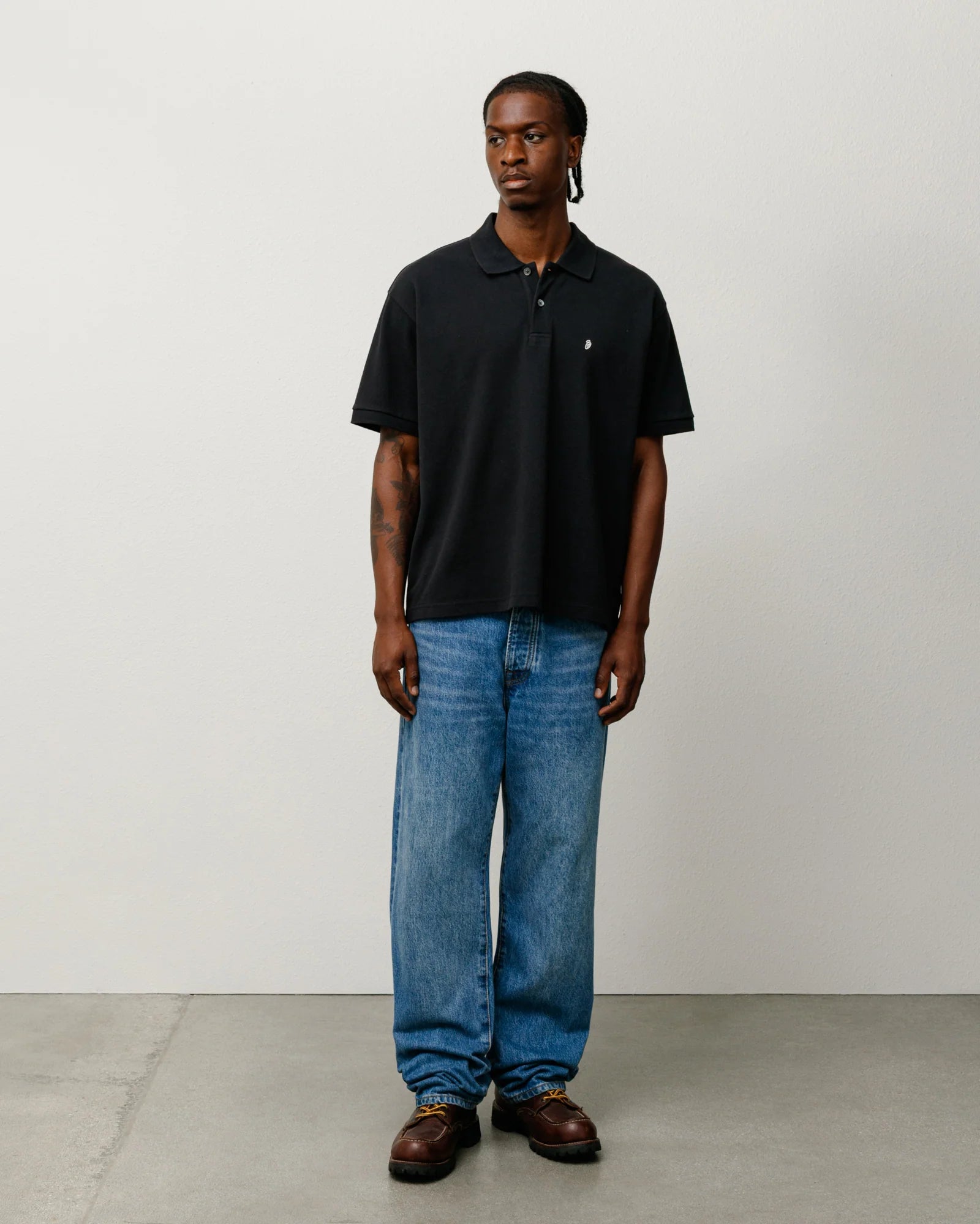 CLASSIC PIQUE POLO BLACK