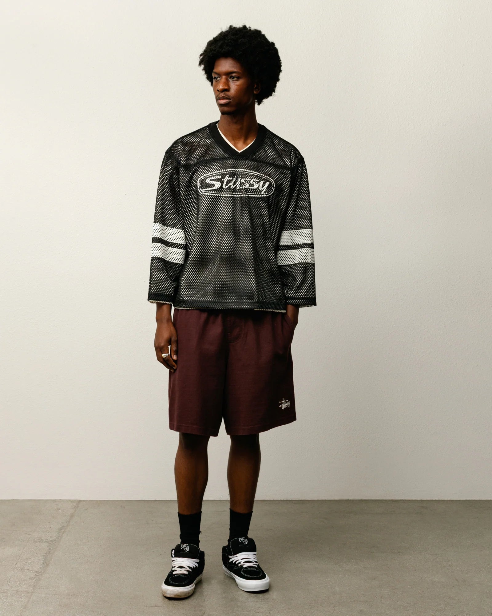 TRUCKER TEAM JERSEY BLACK