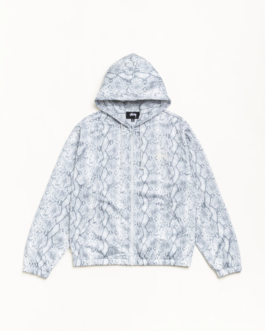 ATHLETIC MESH ZIP HOOD SNAKE