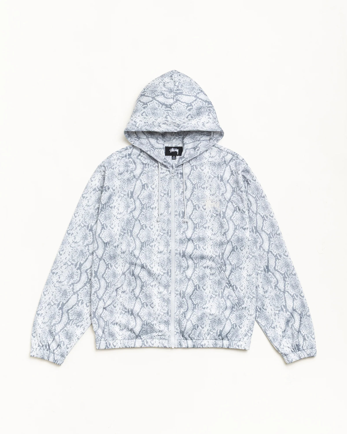 ATHLETIC MESH ZIP HOOD SNAKE