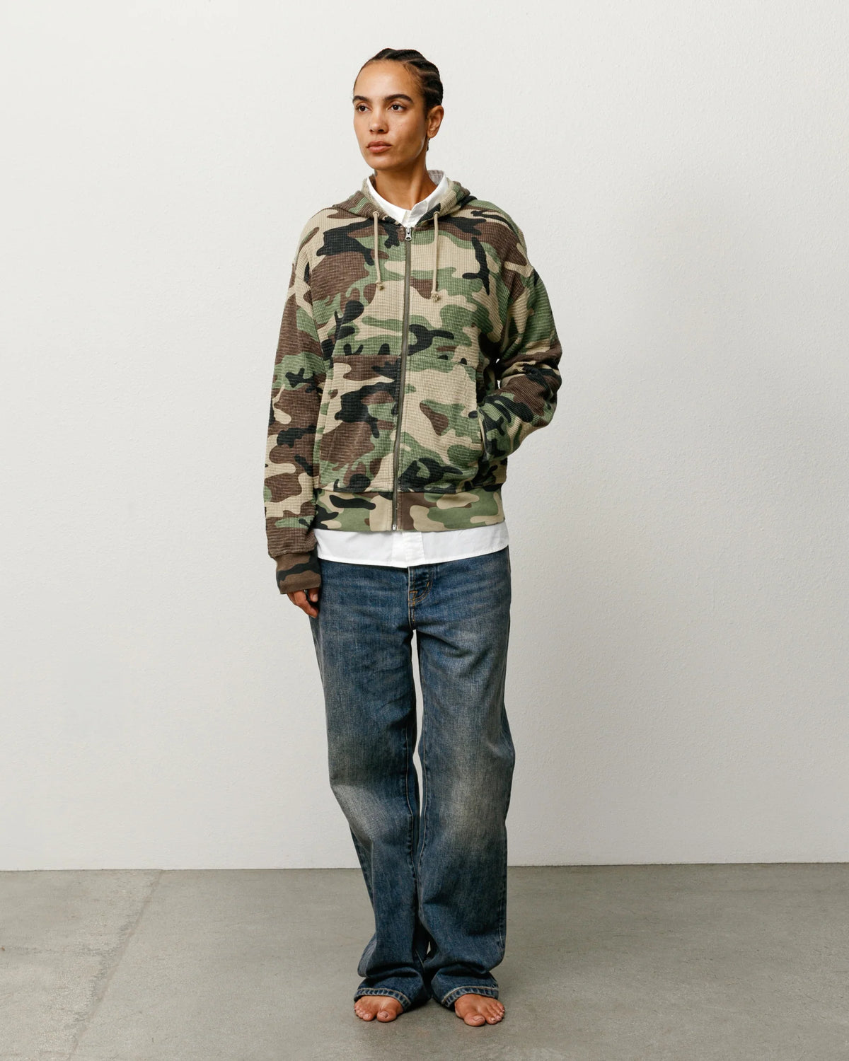 LIGHT WEIGHT THERMAL HOOD CAMO