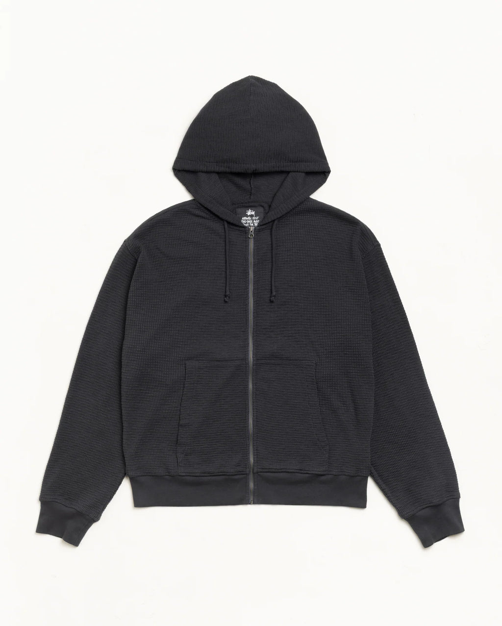 LIGHT WEIGHT THERMAL HOOD FADED BLACK
