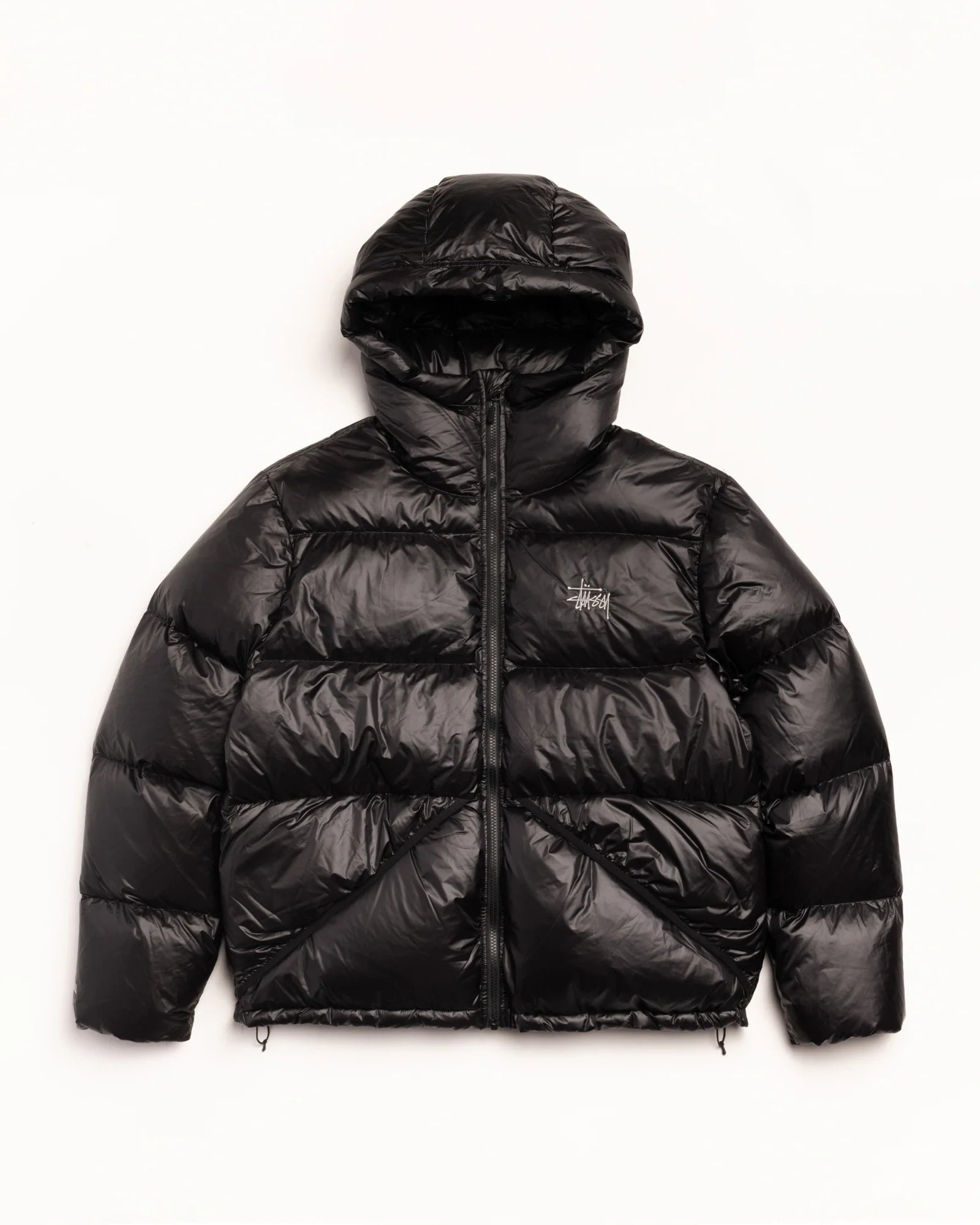 MICRO RIPSTOP DOWN PARKA JET BLACK