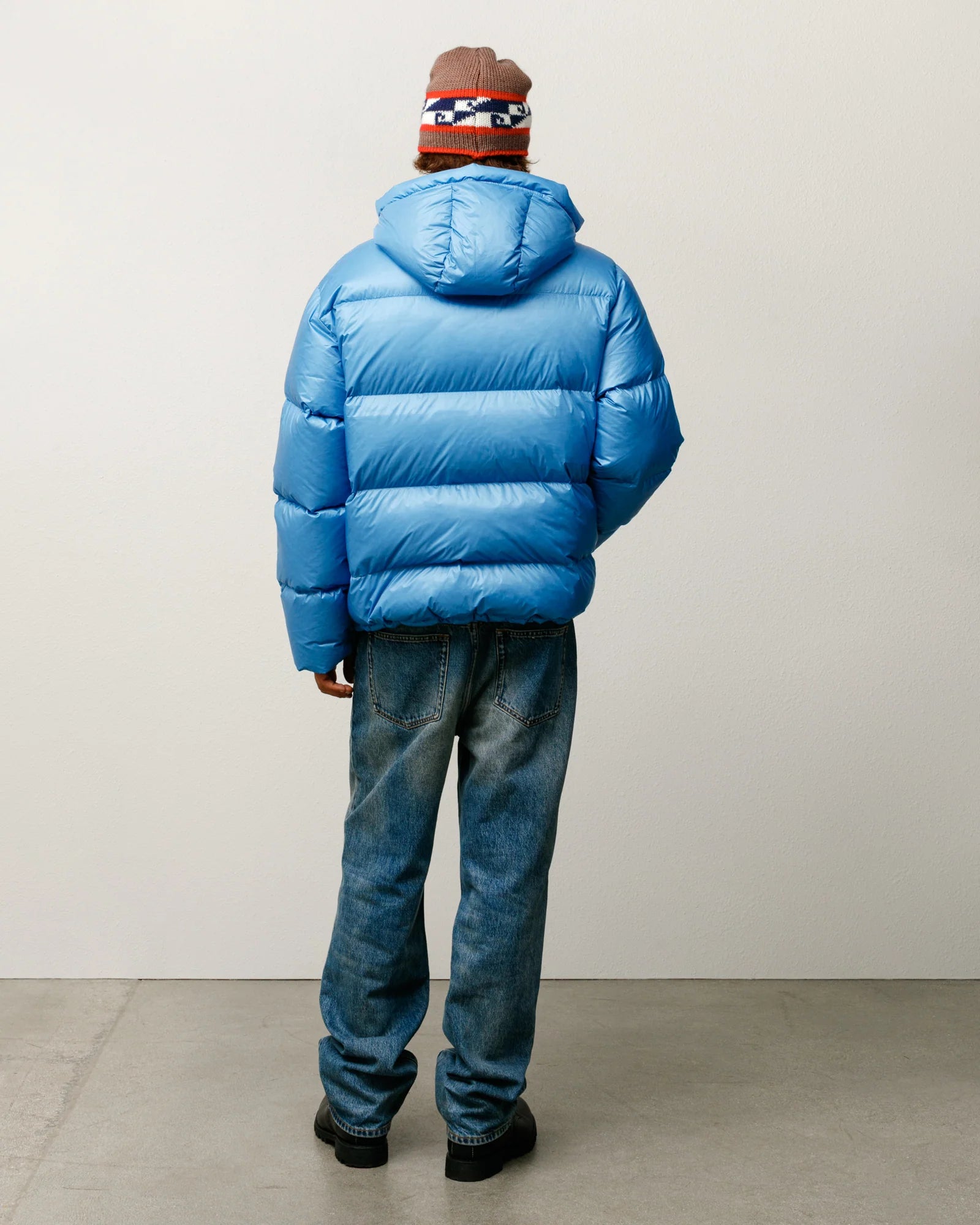 MICRO RIPSTOP DOWN PARKA SKY BLUE