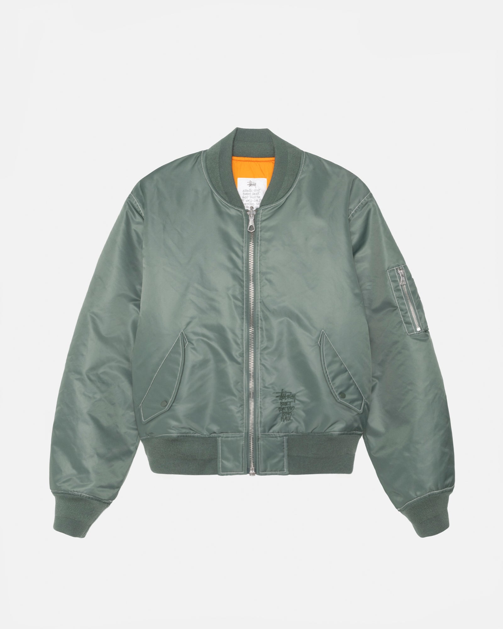 BUILT BOMBER JACKET GREEN