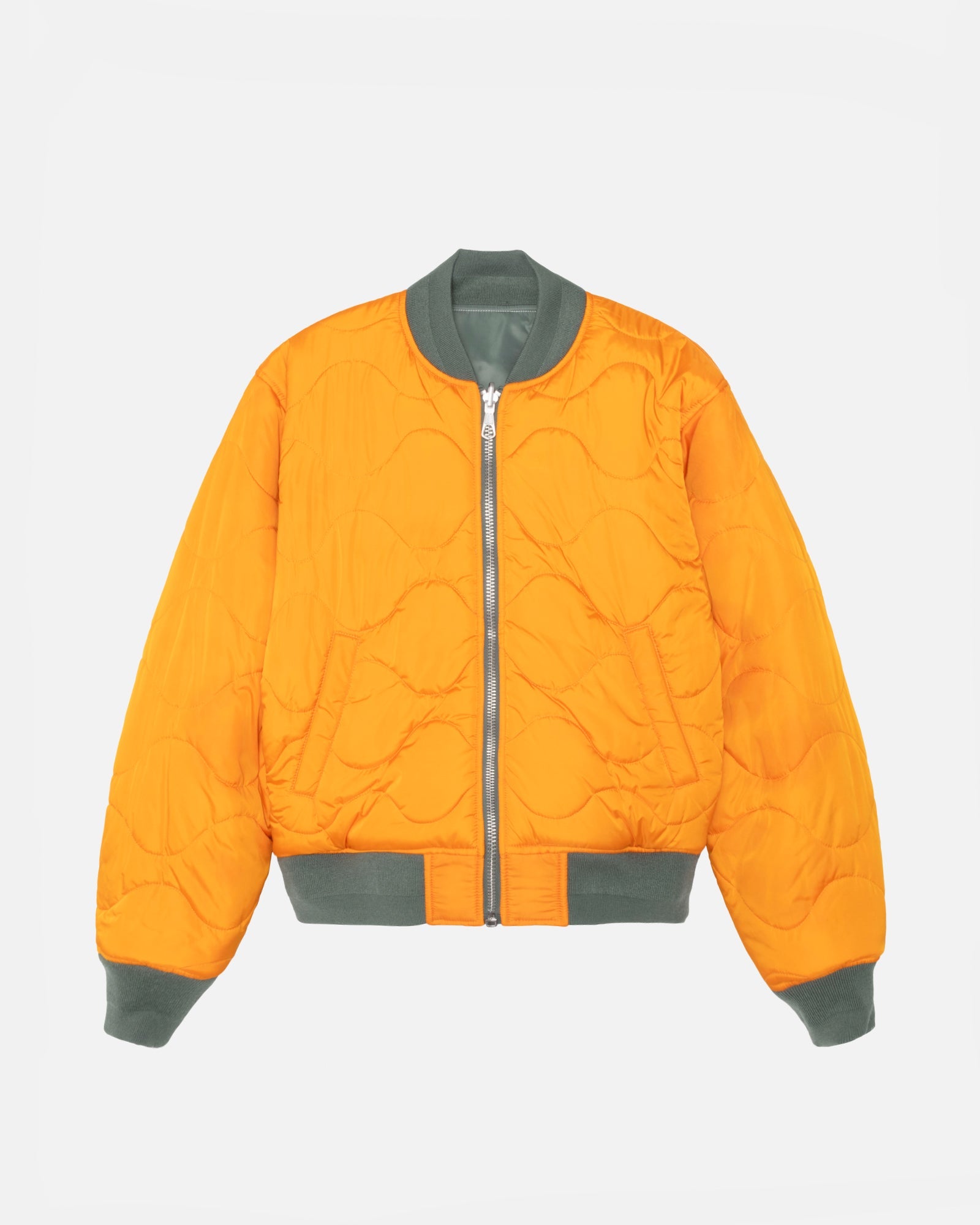 BUILT BOMBER JACKET GREEN