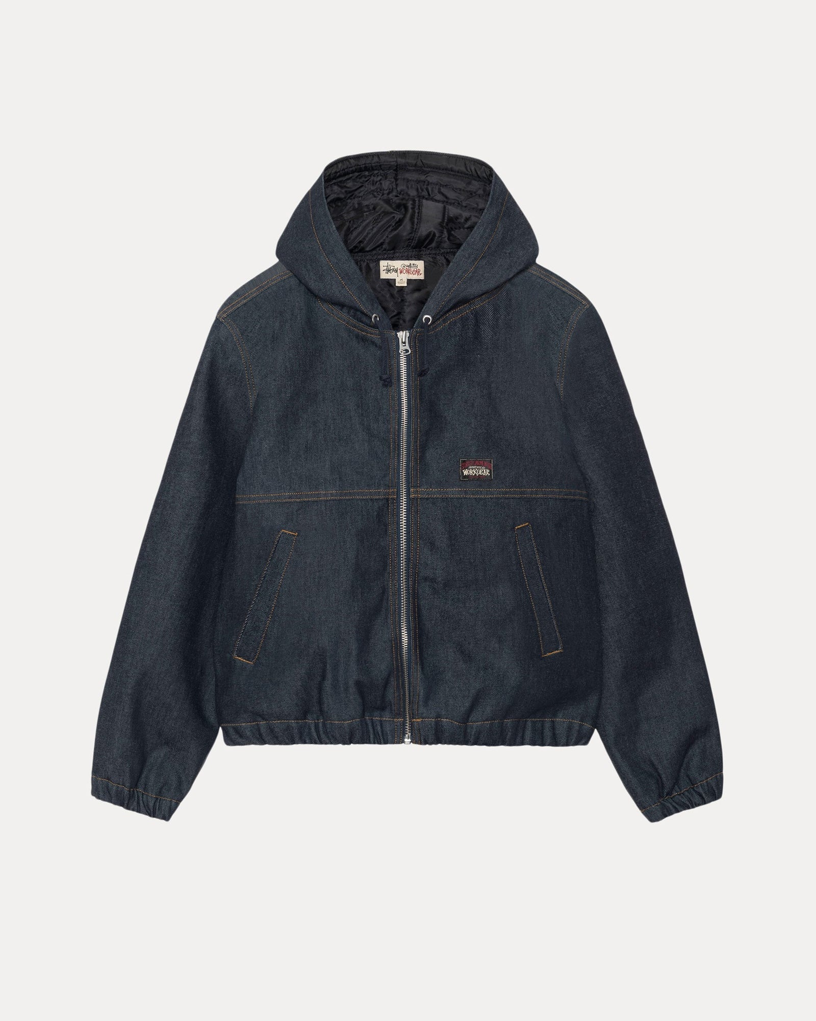 WORK JACKET DENIM RAW INDIGO