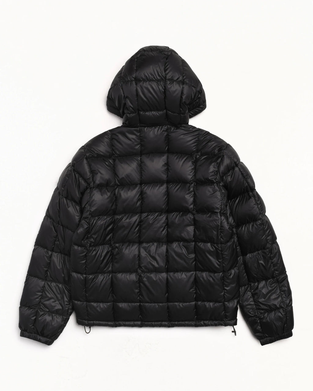 MIDWEIGHT HOODED PUFFER BLACK