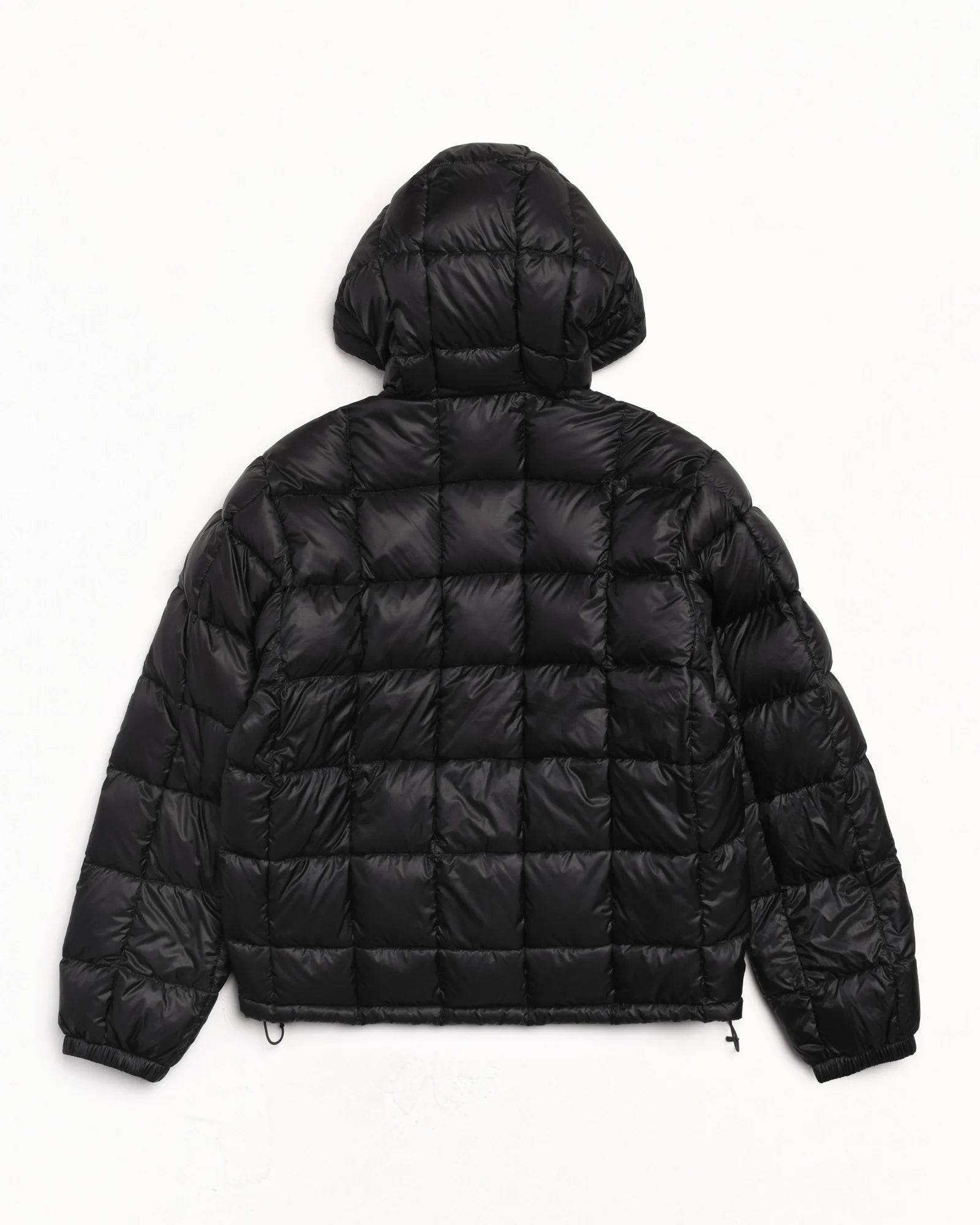 MIDWEIGHT HOODED PUFFER BLACK