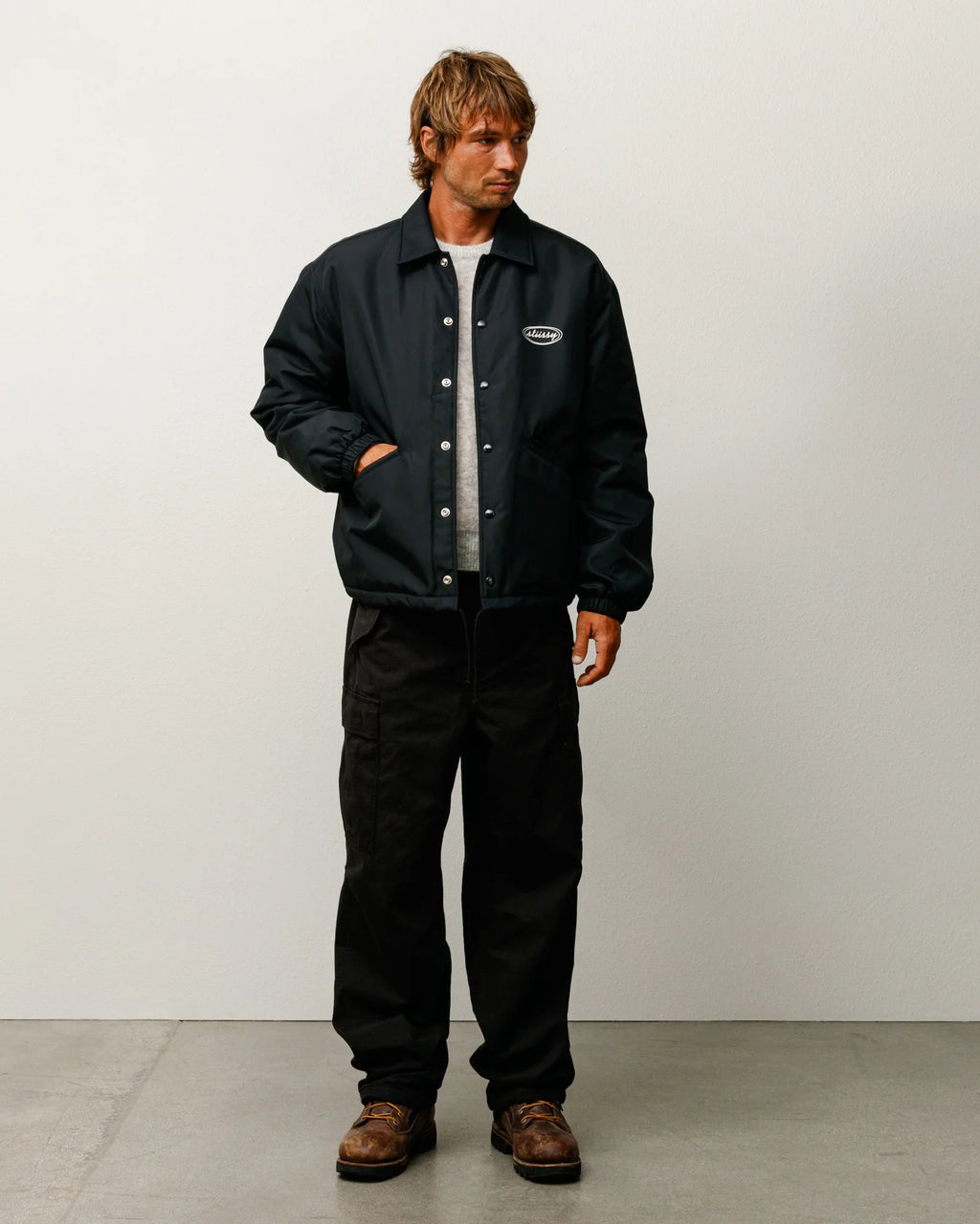 COACHES JACKET BLACK