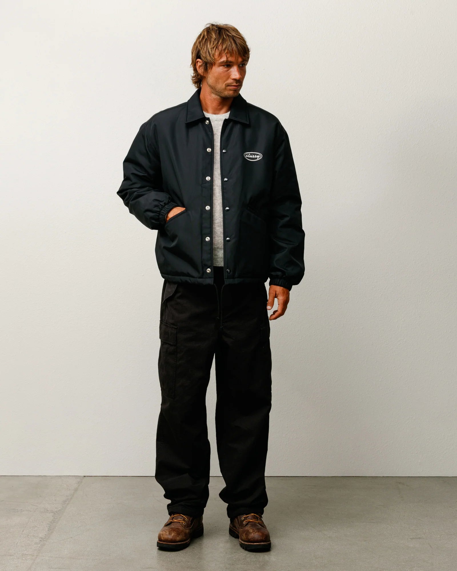 COACHES JACKET BLACK