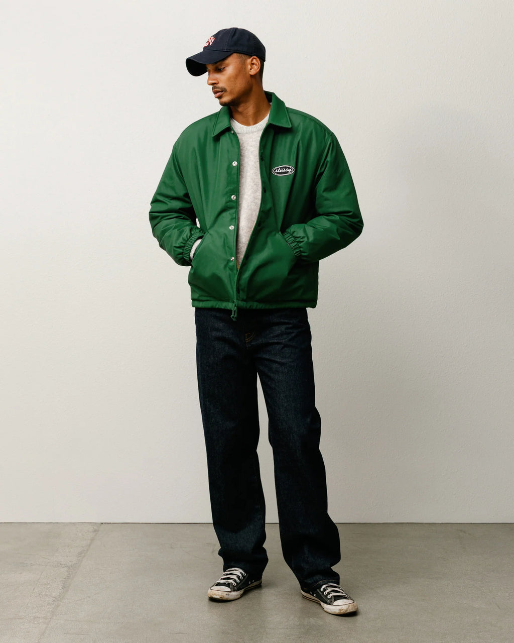 COACHES JACKET GREEN