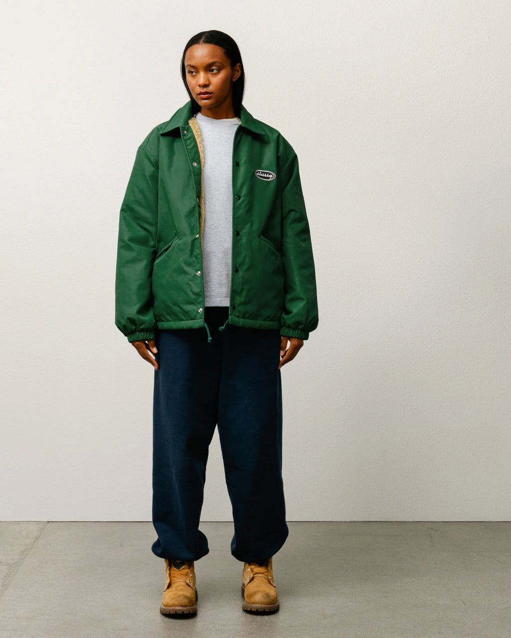 COACHES JACKET GREEN