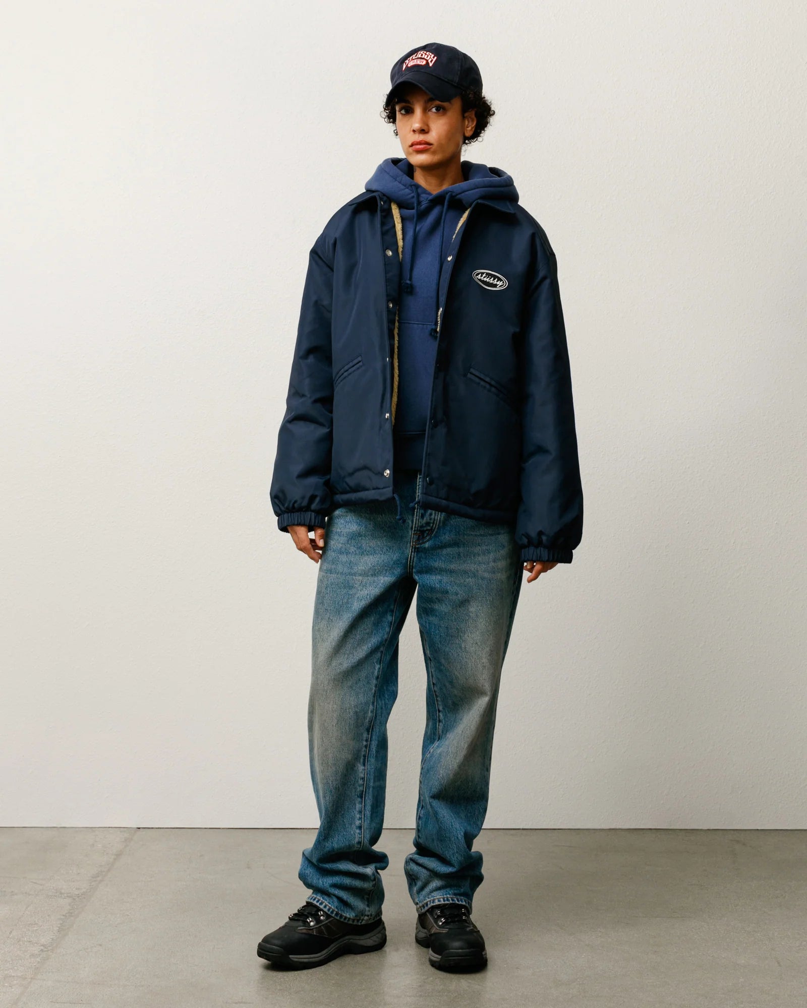 COACHES JACKET NAVY